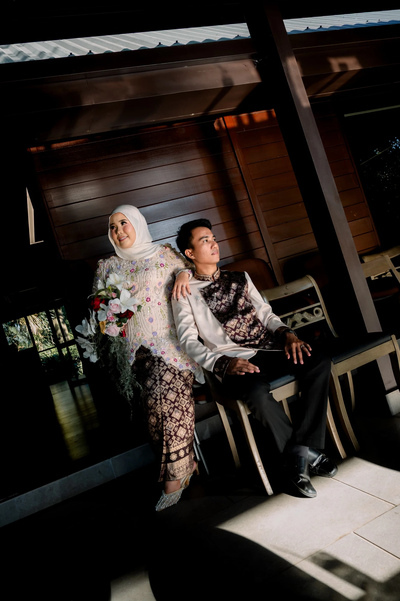 Hasil jahitan custom Couple